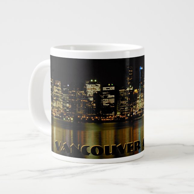 Jumbo Vancouver Coffee Cup Mug Personalised Cup (Front Left)