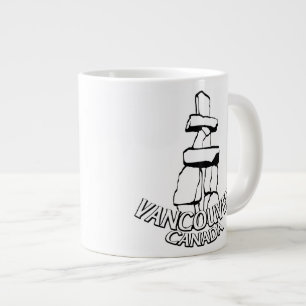 Jumbo Vancouver Coffee Mug Native Art Landmark Cup