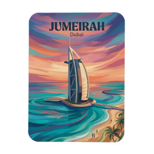 Jumeirah Beach United Arab Emirates Magnet