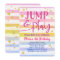 Jump Birthday Invitation Girls Jump & Play Party