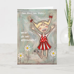 Jump for Joy - Thank You CArd