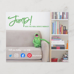 jump into the real estate market sell home frog po flyer