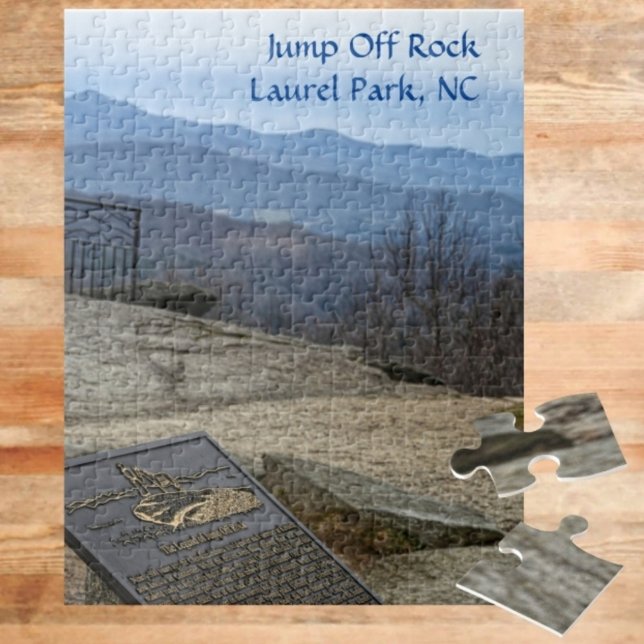 Jump Off Rock Laurel Park NC Early Winter Jigsaw Puzzle (Creator Uploaded)