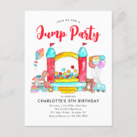 Jump Party Bounce House Trampoline Park Birthday