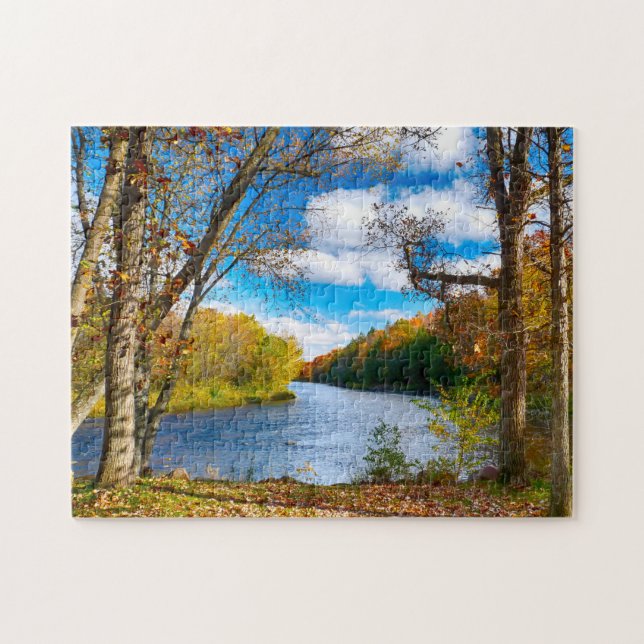 Jump River Wisconsin. Jigsaw Puzzle (Horizontal)