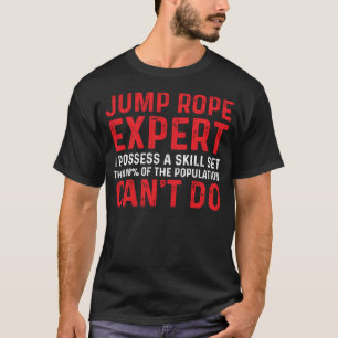 Jump Rope Skill Skipping Jumping Roping Workout T-Shirt