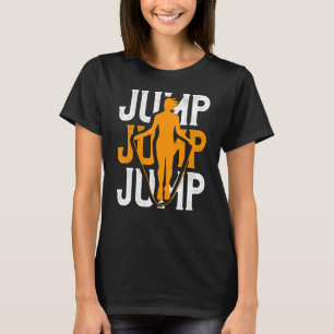 Jump Rope Skipping Jumping Roping Workout 22 T-Shirt