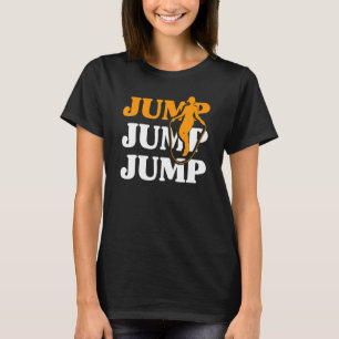 Jump Rope Skipping Jumping Roping Workout  2 T-Shirt