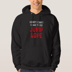 Jump Rope Skipping Jumping Roping Workout 3 Hoodie
