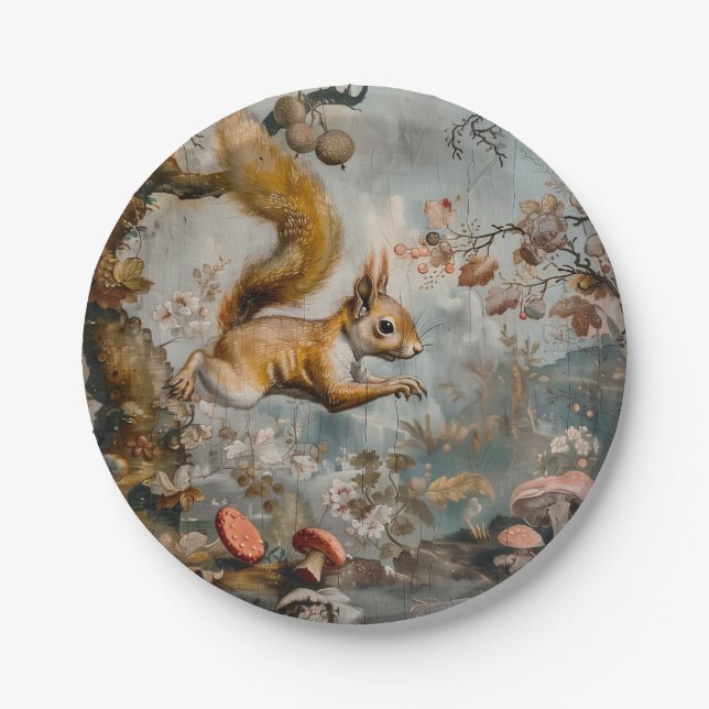 Jump - Round Paper Plates (Front)