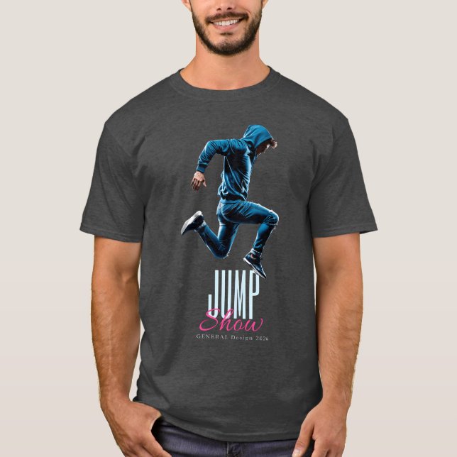 Jump show boy T-Shirt (Front)