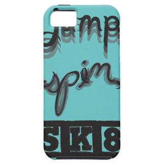 Jump, Spin, SK8 iPhone Case