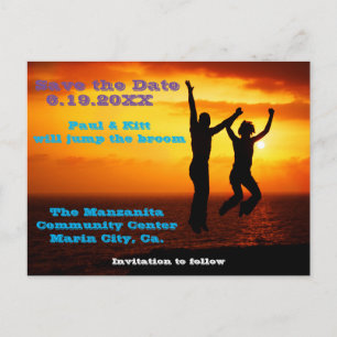 Jump the Broom Postcard