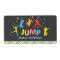 Jump water bottle labels / Trampoline bottle label