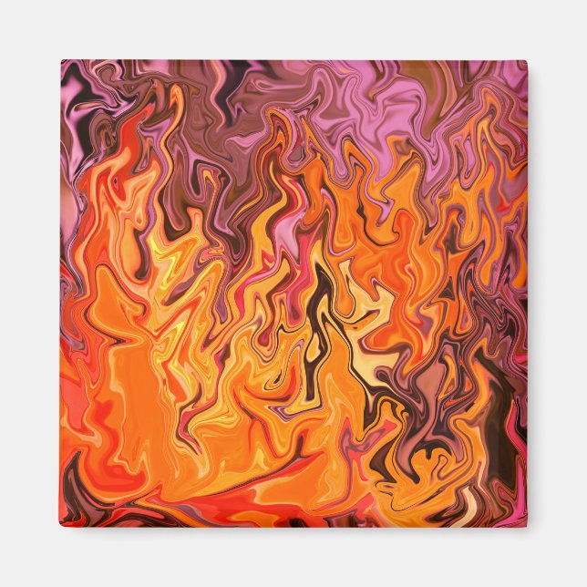 Jumpin' Flames.... Magnet (Front)