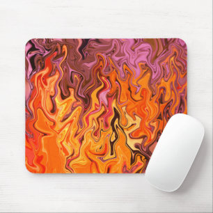 Jumpin' Flames..... Mouse Pad