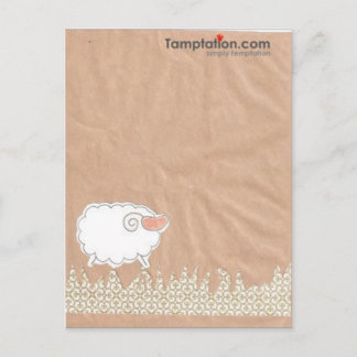 jumping around postcard