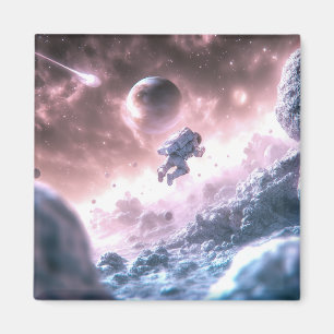Jumping Astronaut Magnet