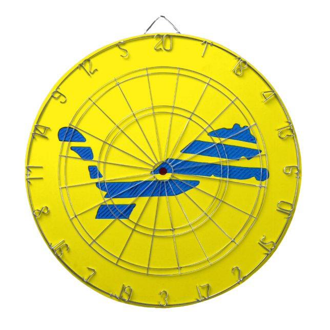 Jumping Cat  Dartboard (Front)