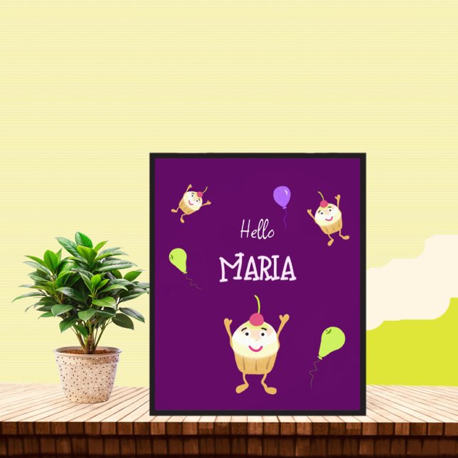 Jumping cupcakes  photo print (Creator Uploaded)