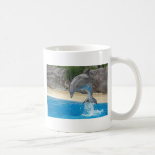 Jumping Dolphin Coffee Mug