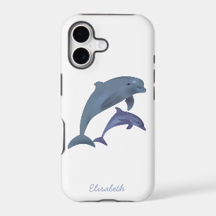 Jumping dolphins illustration name