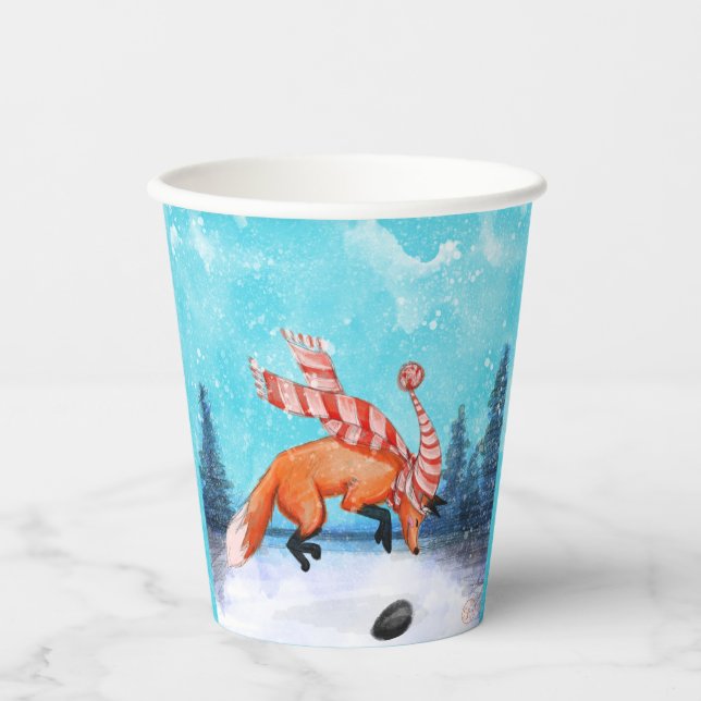 Jumping Fox Paper cup (Front)