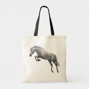 Jumping Grey Horse Bag