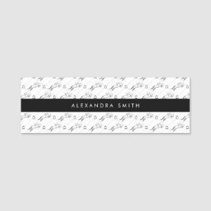 Jumping Horse   Horseback Riding   Horse Trainer Name Tag