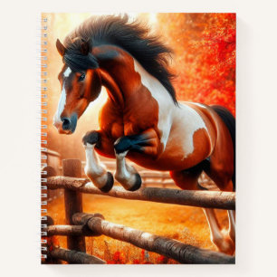 Jumping Horse Notebook