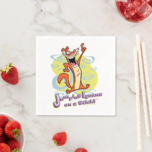 Jumping Igauna on a Stick!™ Napkin