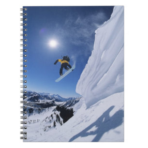 Jumping into Snake Creek Canyon from Clayton 2 Notebook