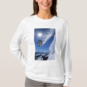 Jumping into Snake Creek Canyon from Clayton 3 T-Shirt