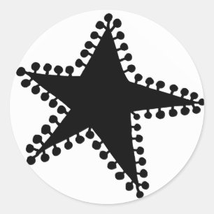 Jumping Jack Classic Round Sticker