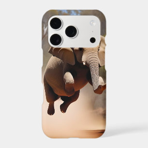 "Jumping Joy: The Animated Elephants' Leap"