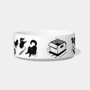 Jumping Kitty Water Bowl