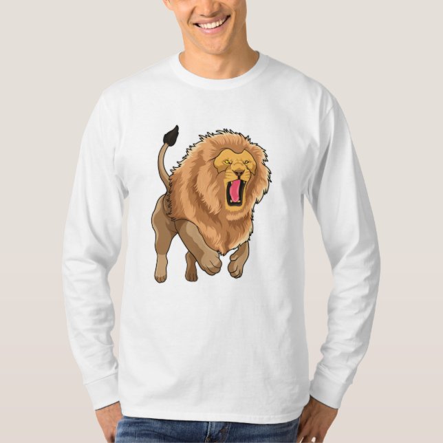 Jumping Lion T-Shirt (Front)