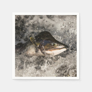 Jumping Salmon Napkin