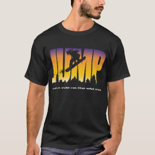 Jumping snowboarder T-Shirt