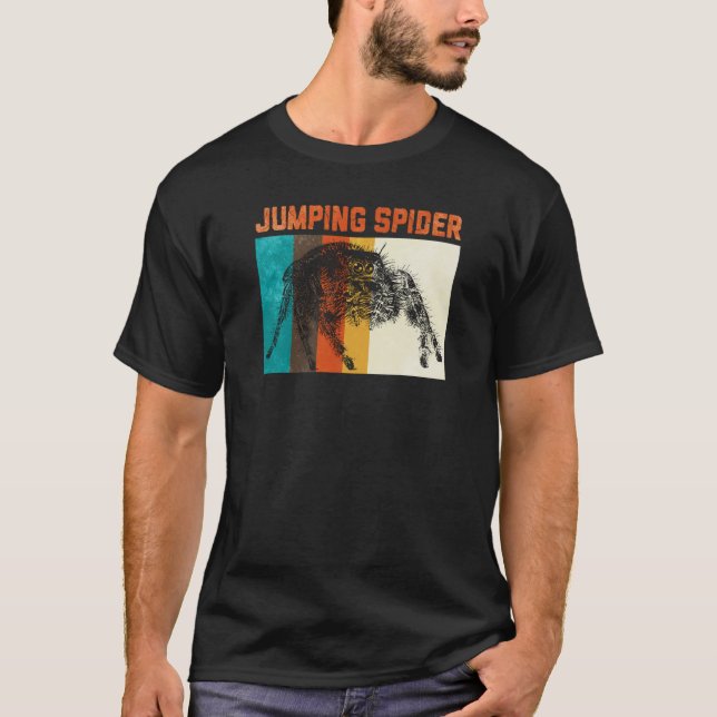 Jumping Spider Animal Swea T-Shirt (Front)