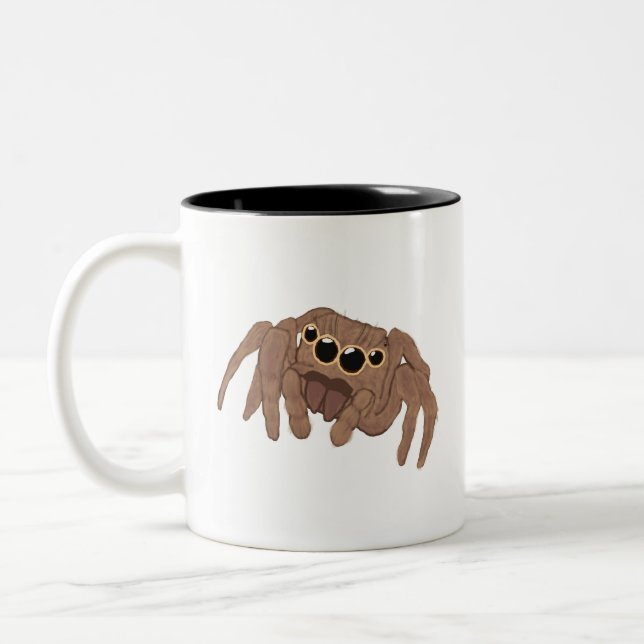 Jumping Spider Mug (Left)