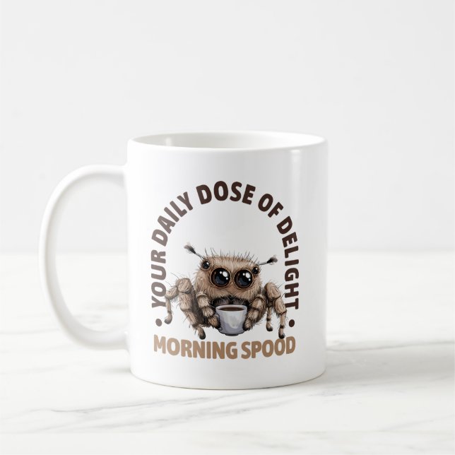 Jumping Spider Mug (Left)
