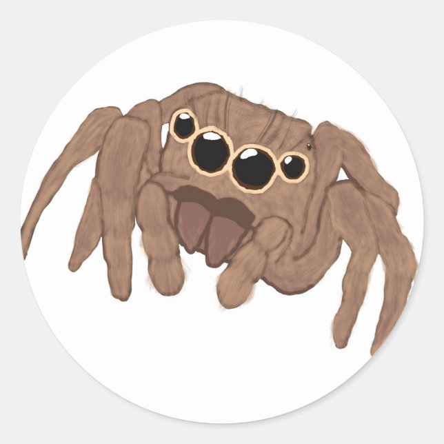 Jumping Spider Stickers (Front)