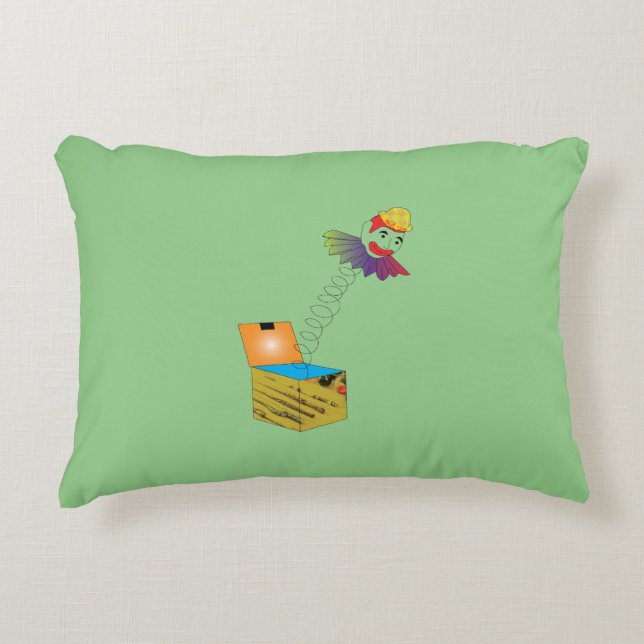 Jumping Spring Head Decorative Cushion (Front)