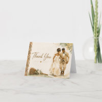 Jumping the Broom Thank You Card