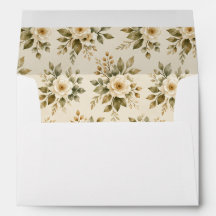 Jumping the Broom Wedding Matching Envelope