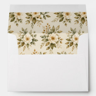 Jumping the Broom Wedding Matching Envelope