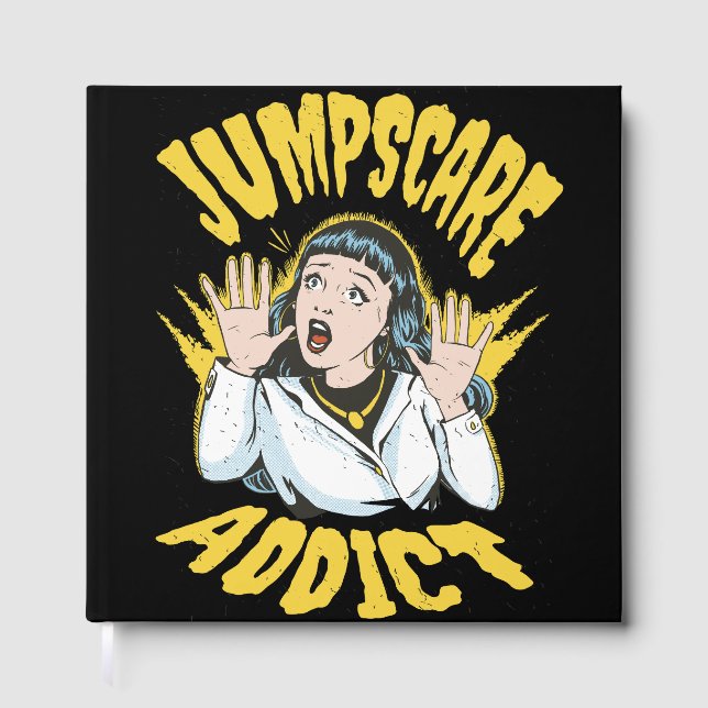 Jumpscare Addict Guest Book (Front)