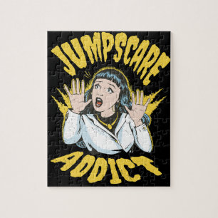 Jumpscare Addict Jigsaw Puzzle