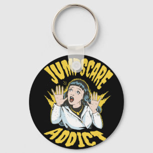Jumpscare Addict Key Ring